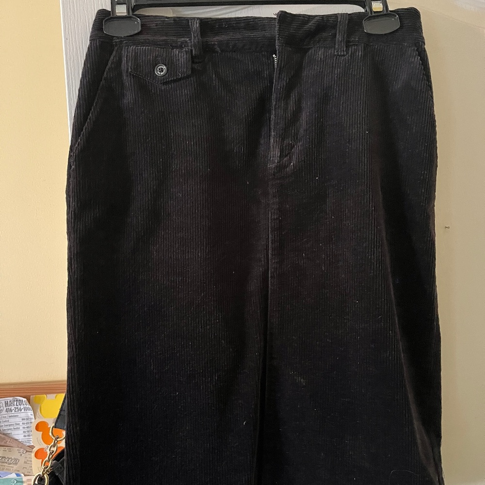 Ralph Lauren Midi skirt- corduory size 6